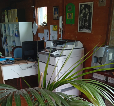 Corridoio con armadiature su misura