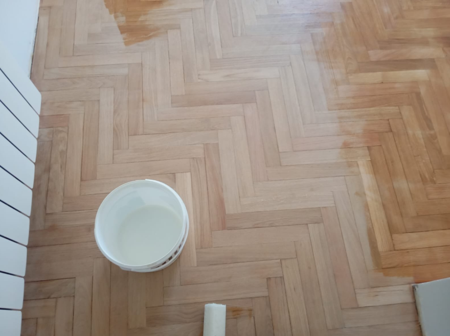Posa e finitura pavimenti in parquet